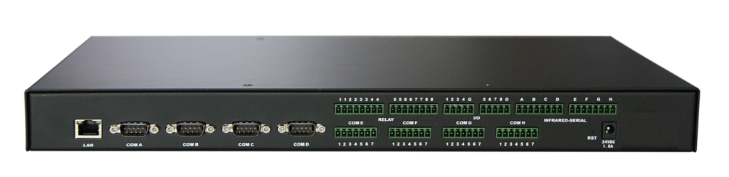 New central controller rear view