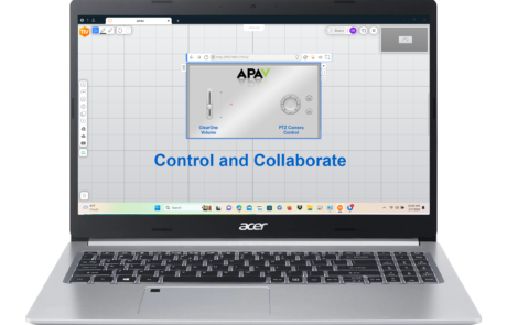 APAV video conference control and collaboration